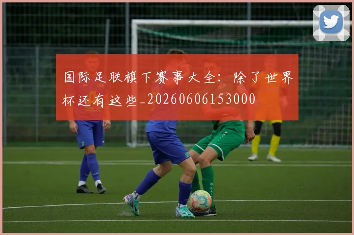 国际足联旗下赛事大全：除了世界杯还有这些_20260606153000